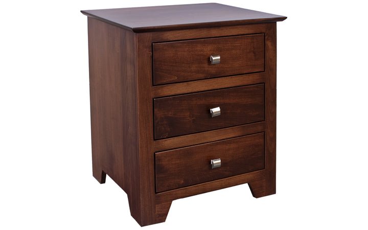 Brown Maple Nightstand