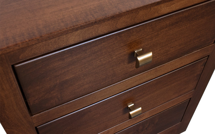 Brown Maple Nightstand