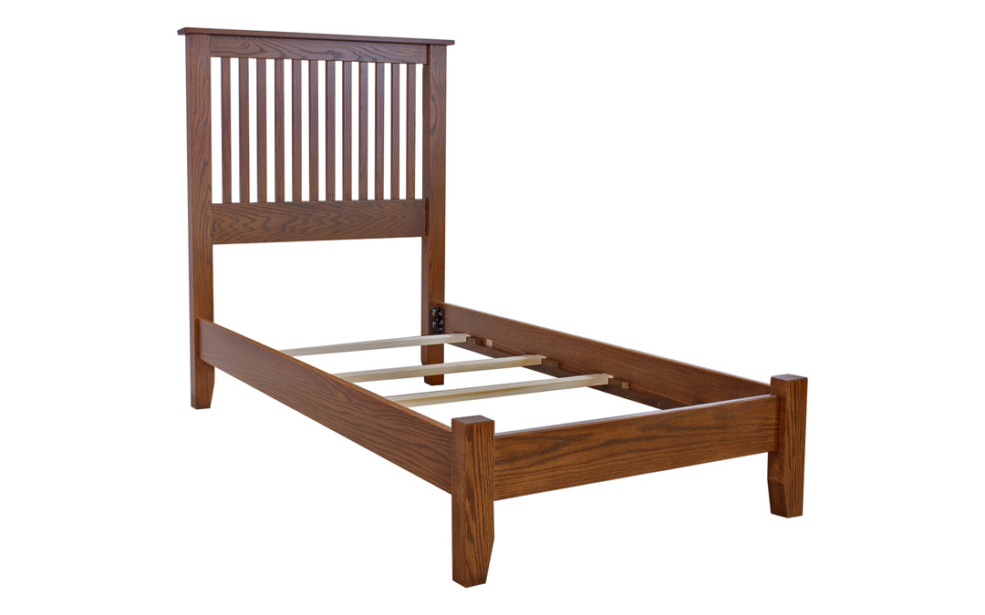 Oak Twin Bed