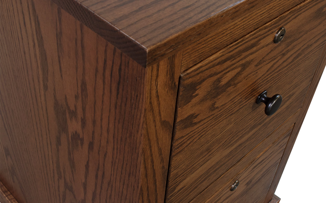 Oak Filing Cabinet