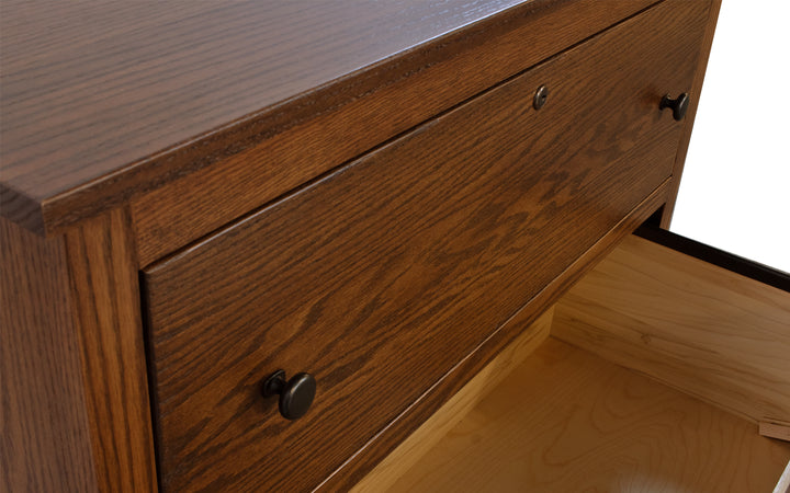 Oak Filing Cabinet