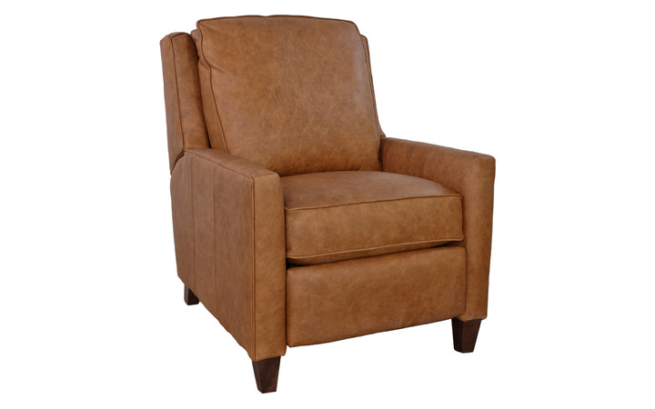 Smith Brothers Leather Push-Back Recliner