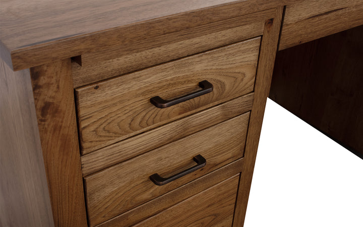 Rustic Hickory Desk