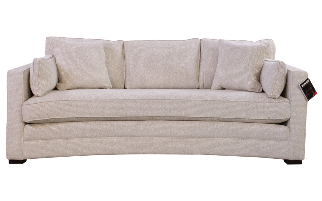 Decor-Rest Upholstered Curved Sofa