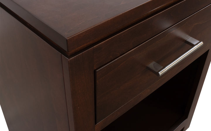 Brown Maple Nightstand