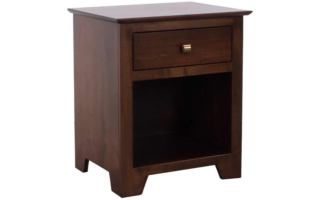 Brown Maple Nightstand