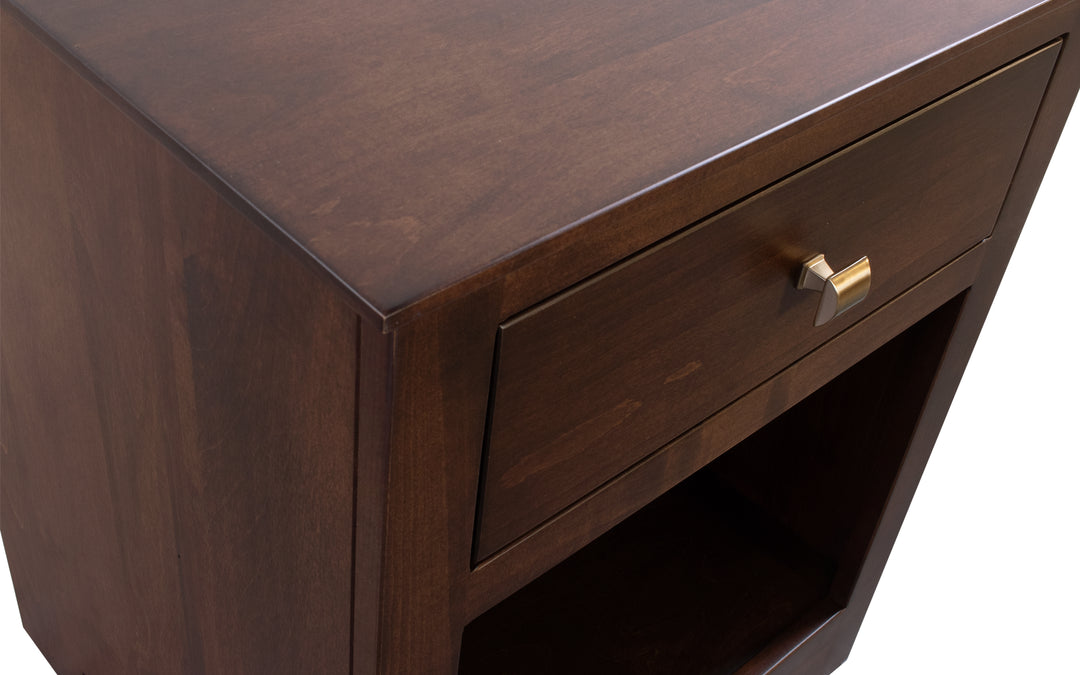 Brown Maple Nightstand