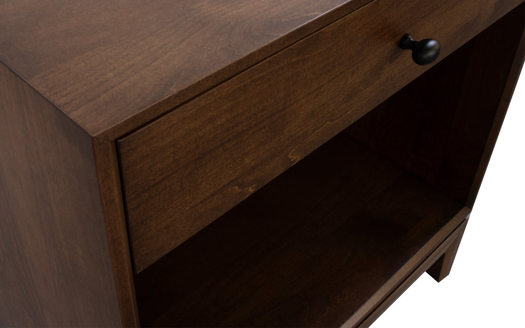 Brown Maple Nightstand