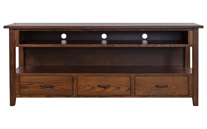 Oak TV Console