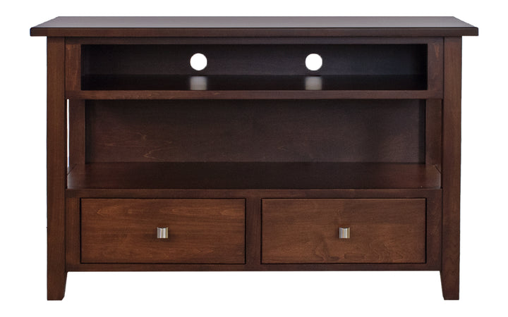 Brown Maple TV Console