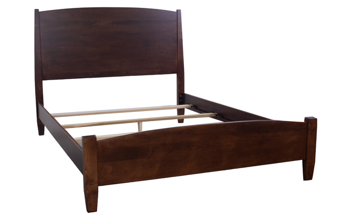 Brown Maple Queen Bed