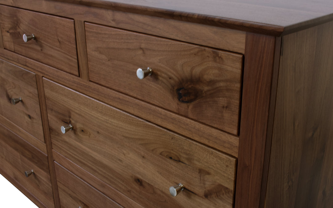 Rustic Walnut Dresser