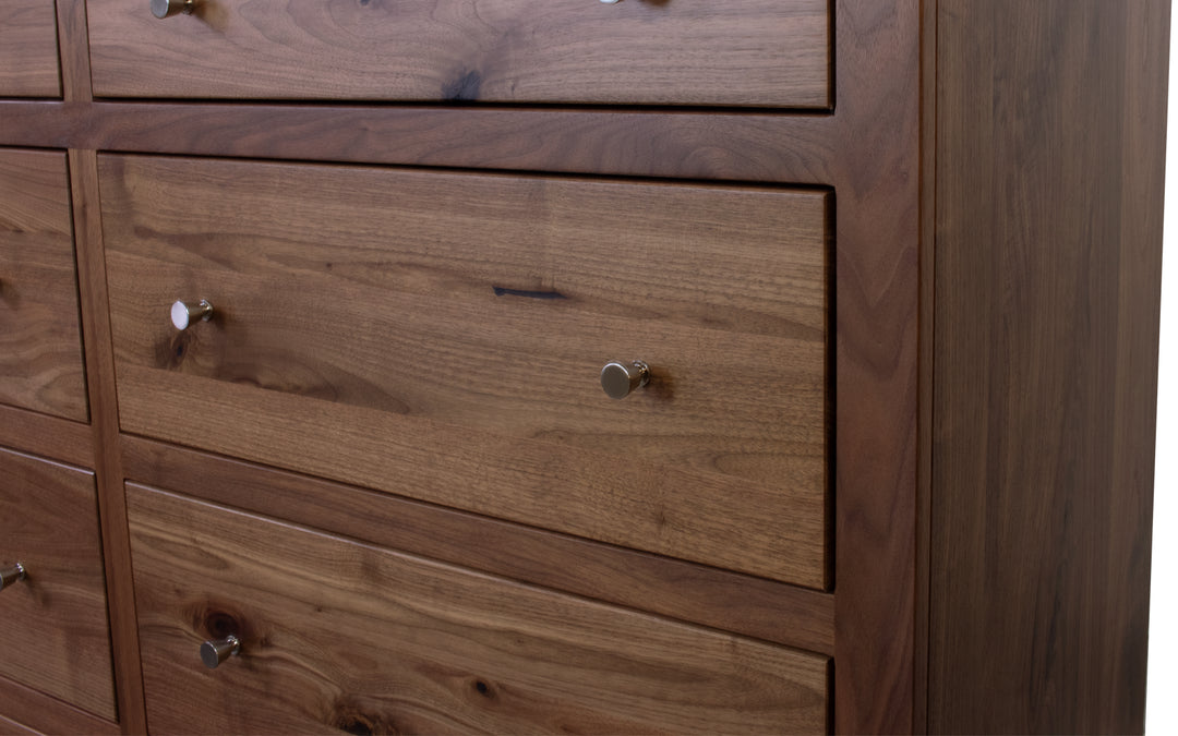 Rustic Walnut Dresser