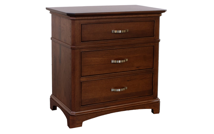 Rustic Hickory Nightstand