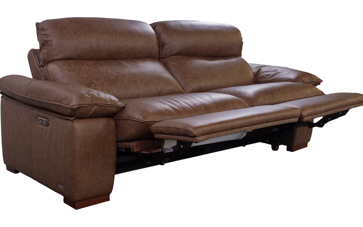 Violino Leather Power Reclining Sofa