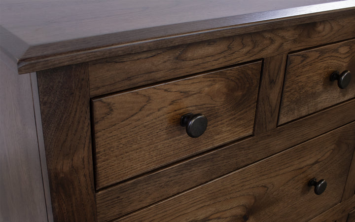 Rustic Hickory Dresser