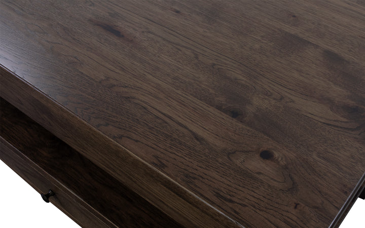 Rustic Hickory Lift Top Coffee Table