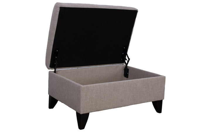 Michael Nicholas Designs Upholstered Storage Ottoman
