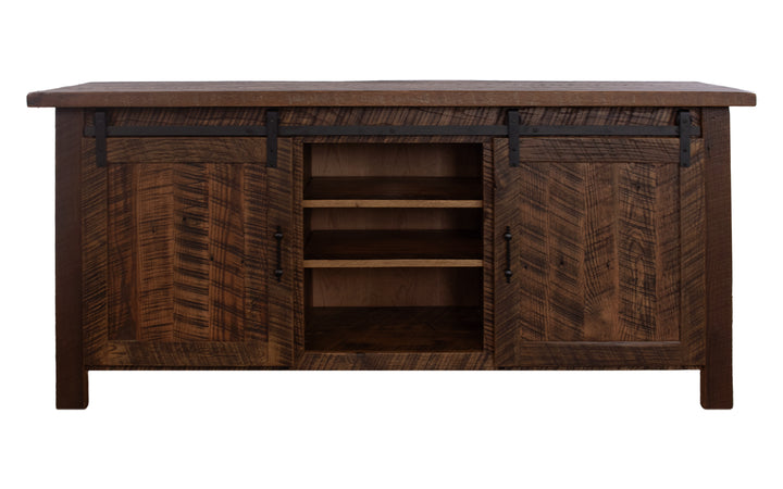 Reclaimed Oak TV Console