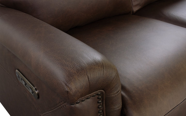 Violino Leather Power Reclining Sofa