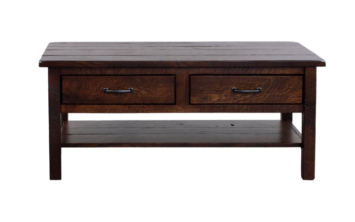Rustic Quartersawn White Oak Coffee Table