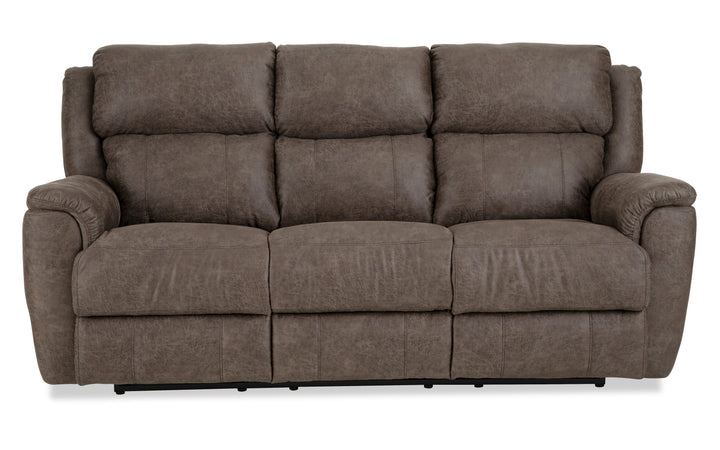 Homestretch Upholstered Reclining Sofa