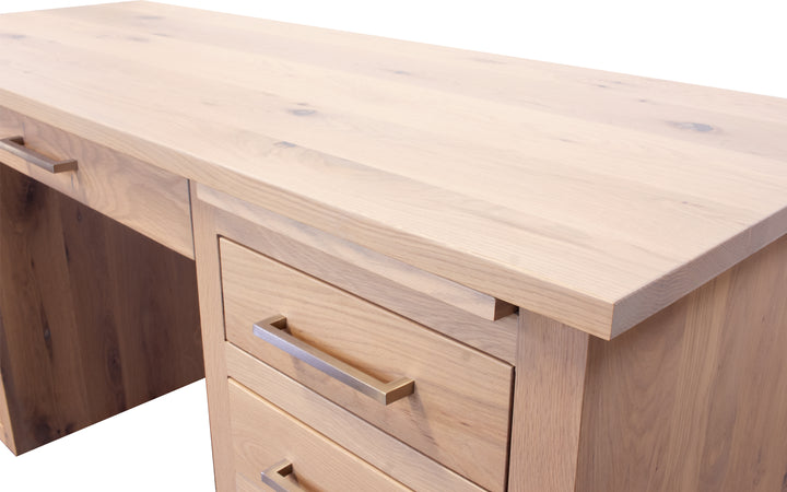 Rustic White Oak Desk