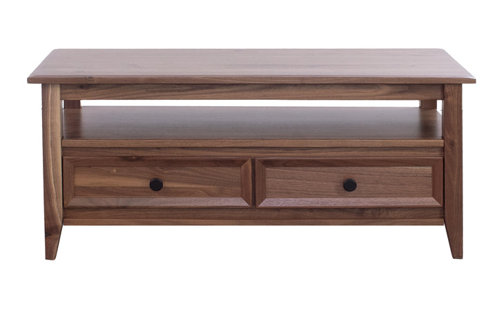 Rustic Walnut Coffee Table