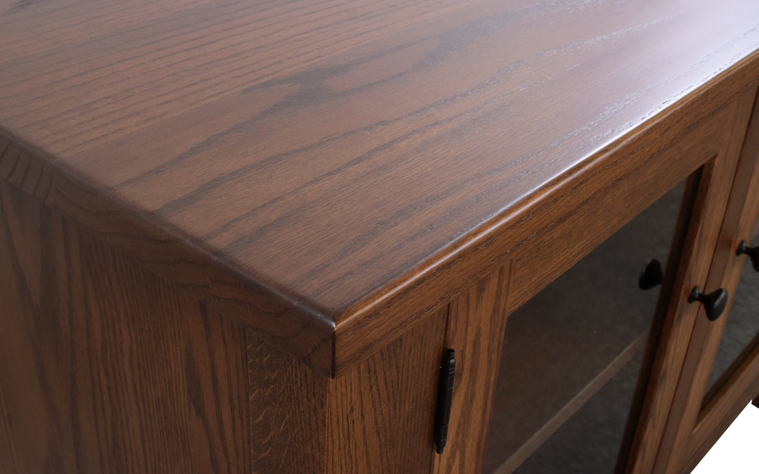 Oak TV Console