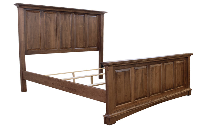 Brown Maple King Bed