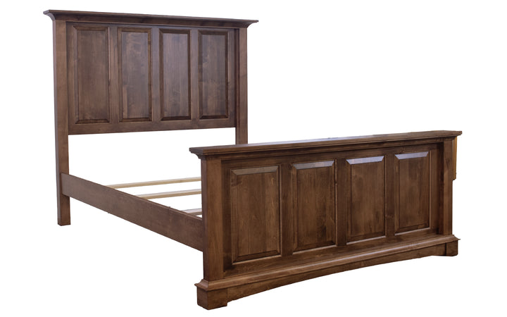 Brown Maple Queen Bed