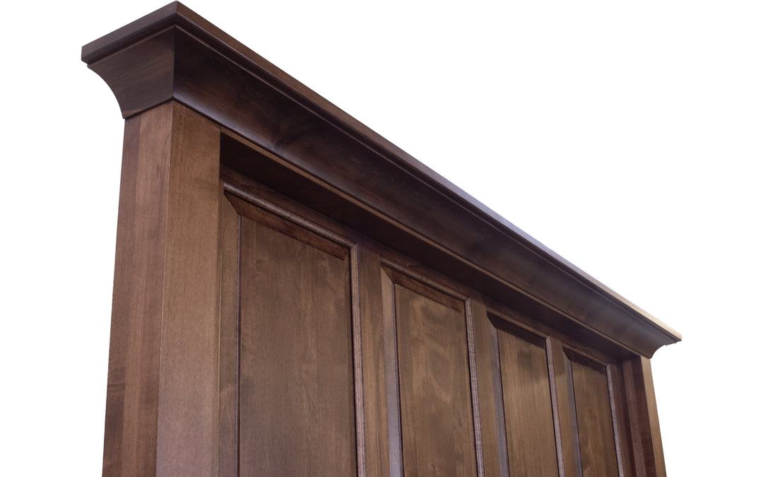 Brown Maple Queen Bed