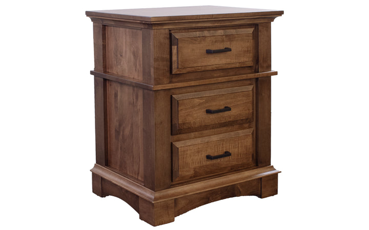 Brown Maple Nightstand