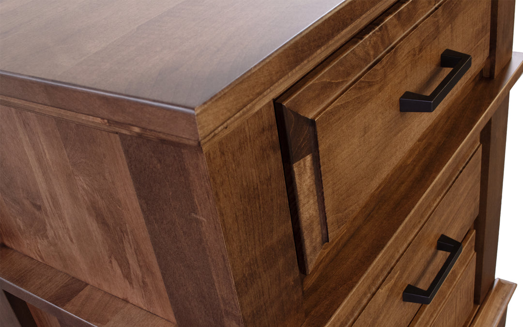 Brown Maple Nightstand