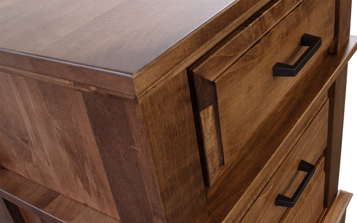 Brown Maple Nightstand