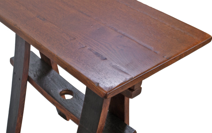 Barrel End Table
