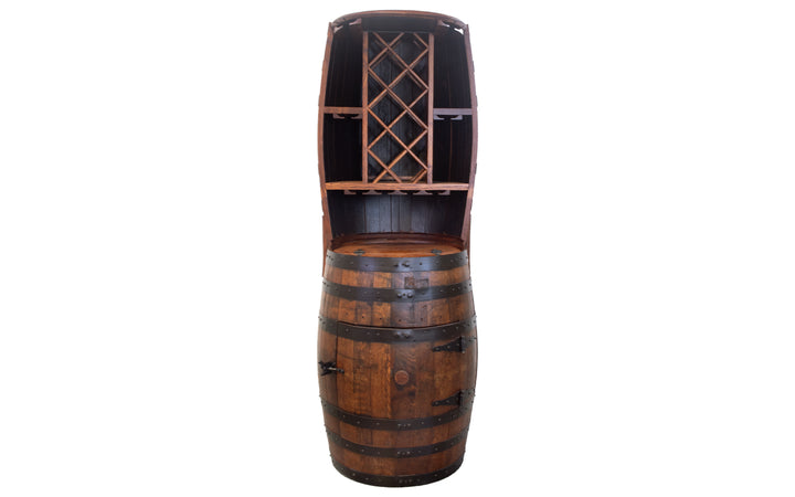 Barrel Hutch & Wine Rack