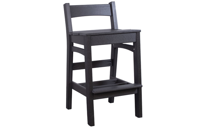 Outdoor Bar Stool - Coffee