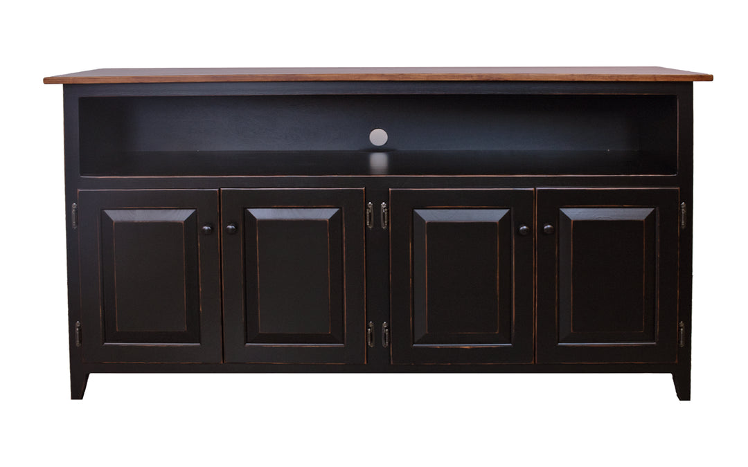 Pine Two Tone TV Console