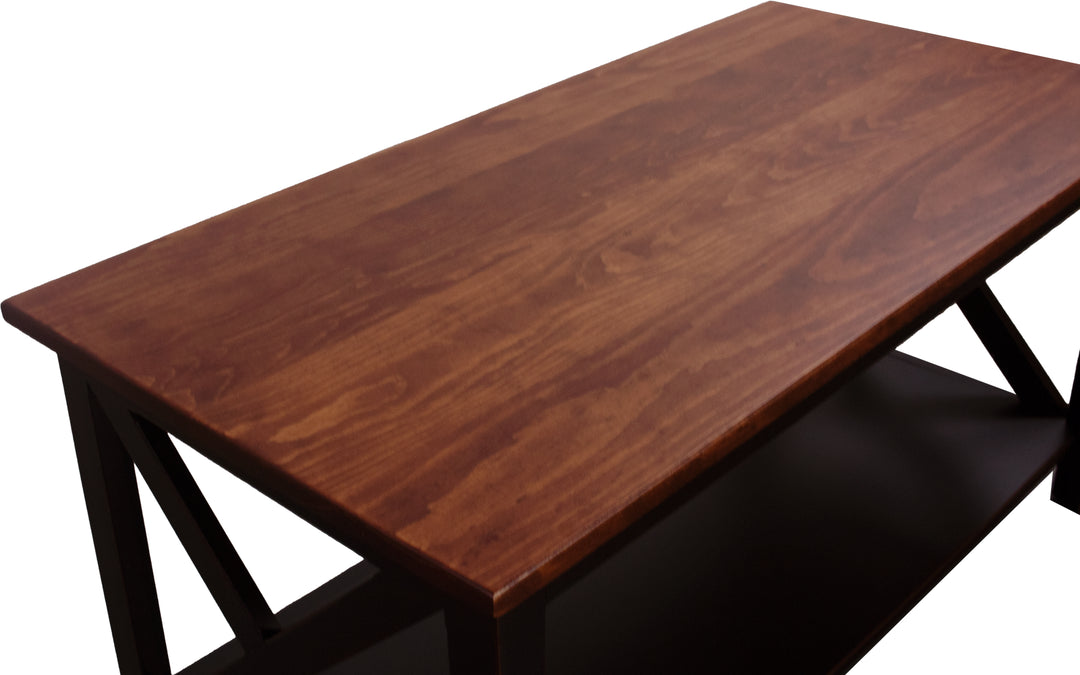 Pine Two Tone Coffee Table