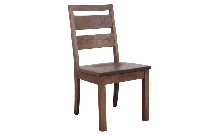 Rustic Flat Sawn White Oak Dining Chair
