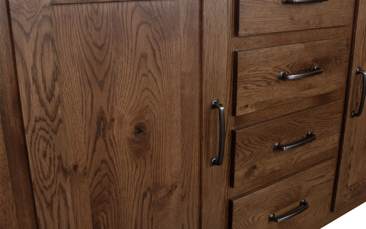 Flat Sawn Rustic White Oak Server