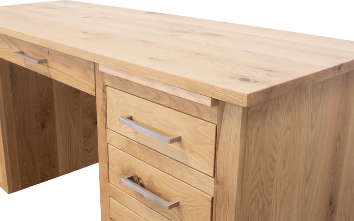 Rustic White Oak Desk