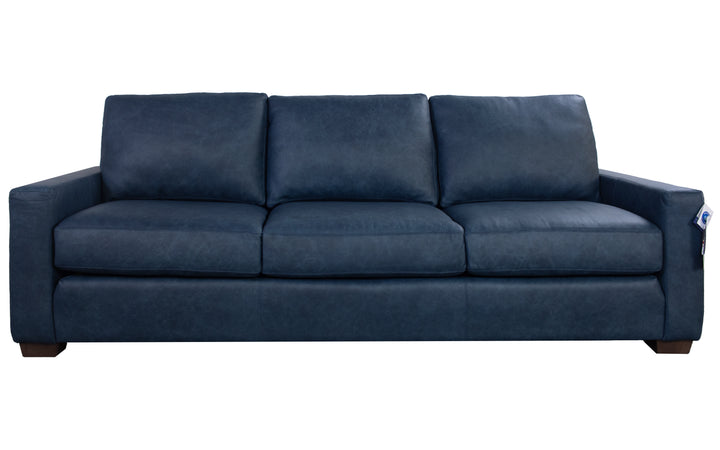 Smith Brothers Leather Sofa