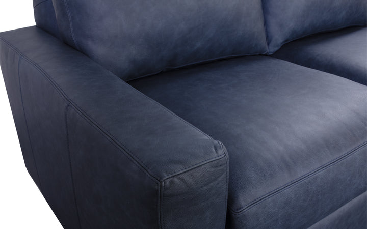 Smith Brothers Leather Sofa