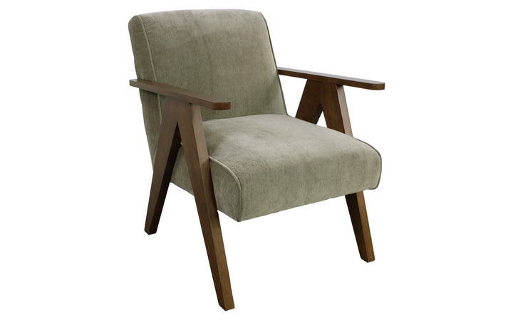 Best Upholstered & Wood Accent Chair