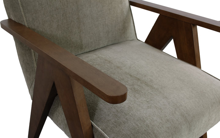 Best Upholstered & Wood Accent Chair