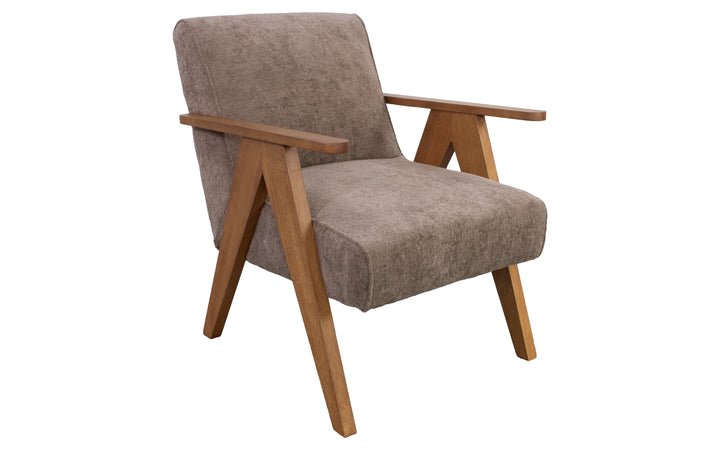 Best Upholstered & Wood Accent Chair