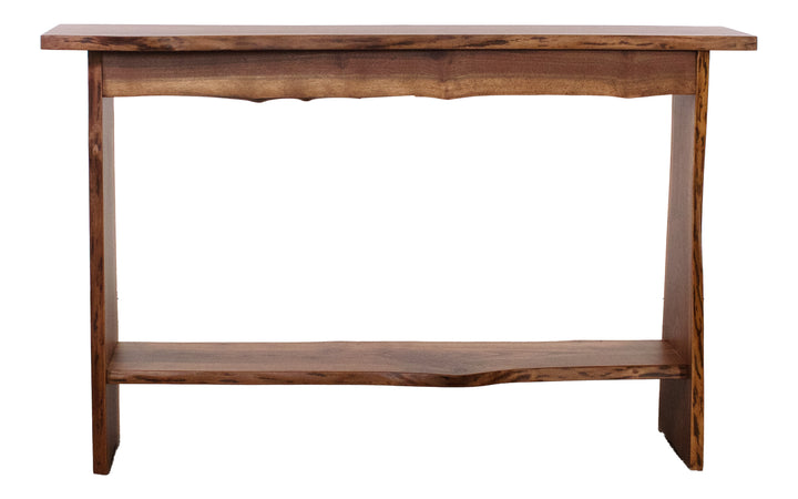 Walnut Live Edge Sofa Table