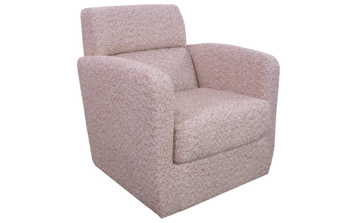 Elran Upholstered Swivel Glider
